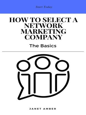 cover image of How to Select a Network Marketing Company